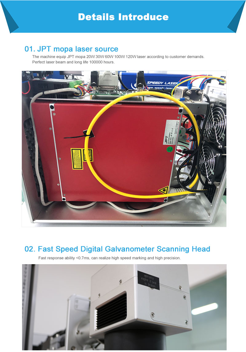 JPT 30W Mopa Laser